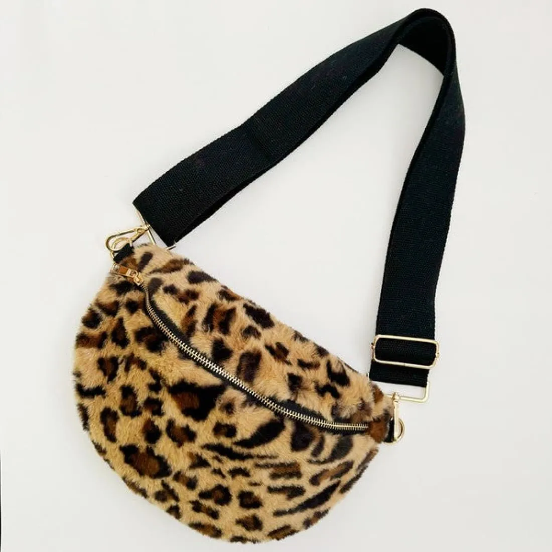 Butter Soft Furry Sling Bag