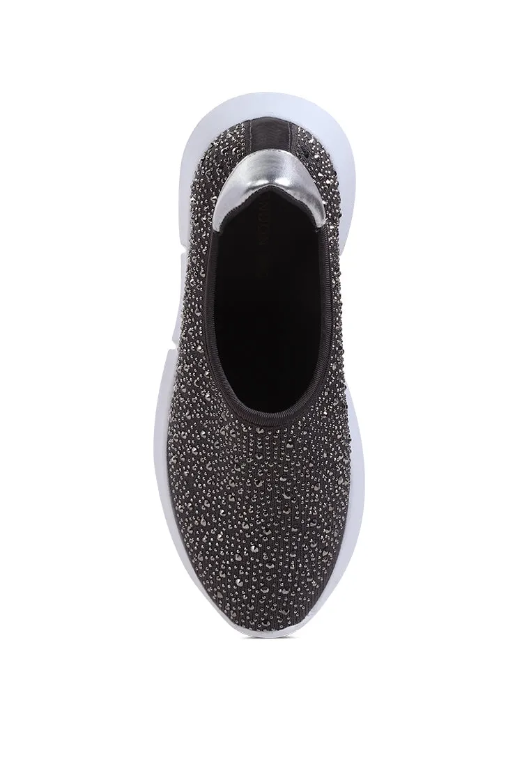 cabello studded slip-on sneakers