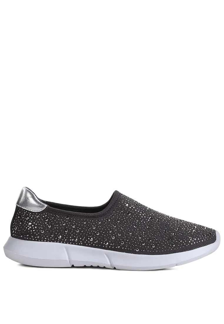 cabello studded slip-on sneakers