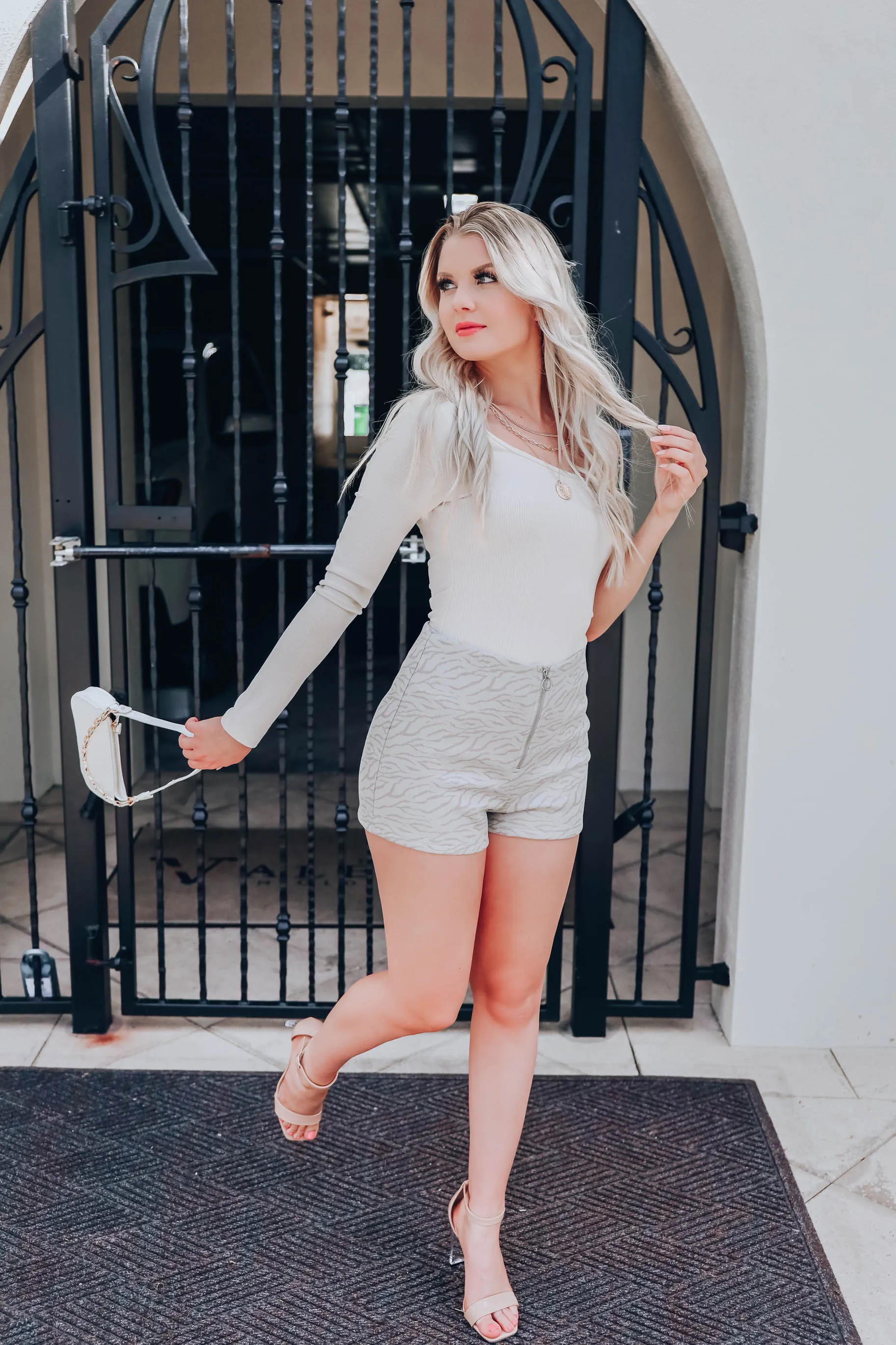 Callaway One-Shoulder Bodysuit
