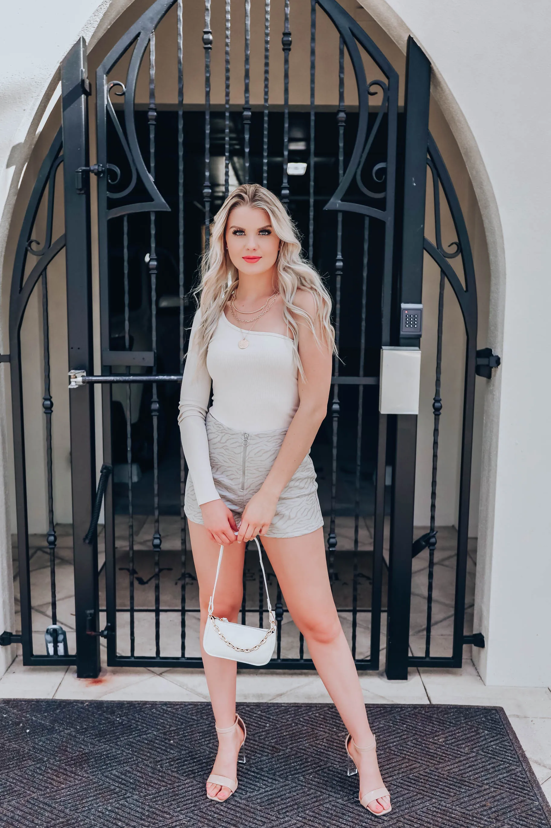 Callaway One-Shoulder Bodysuit