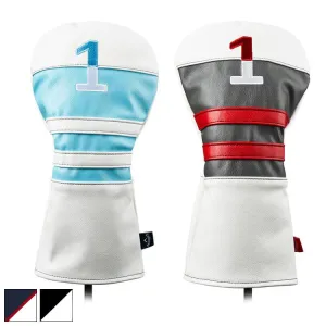 Callaway Vintage Headcover Set #Fairway White/Light Blue/Navy