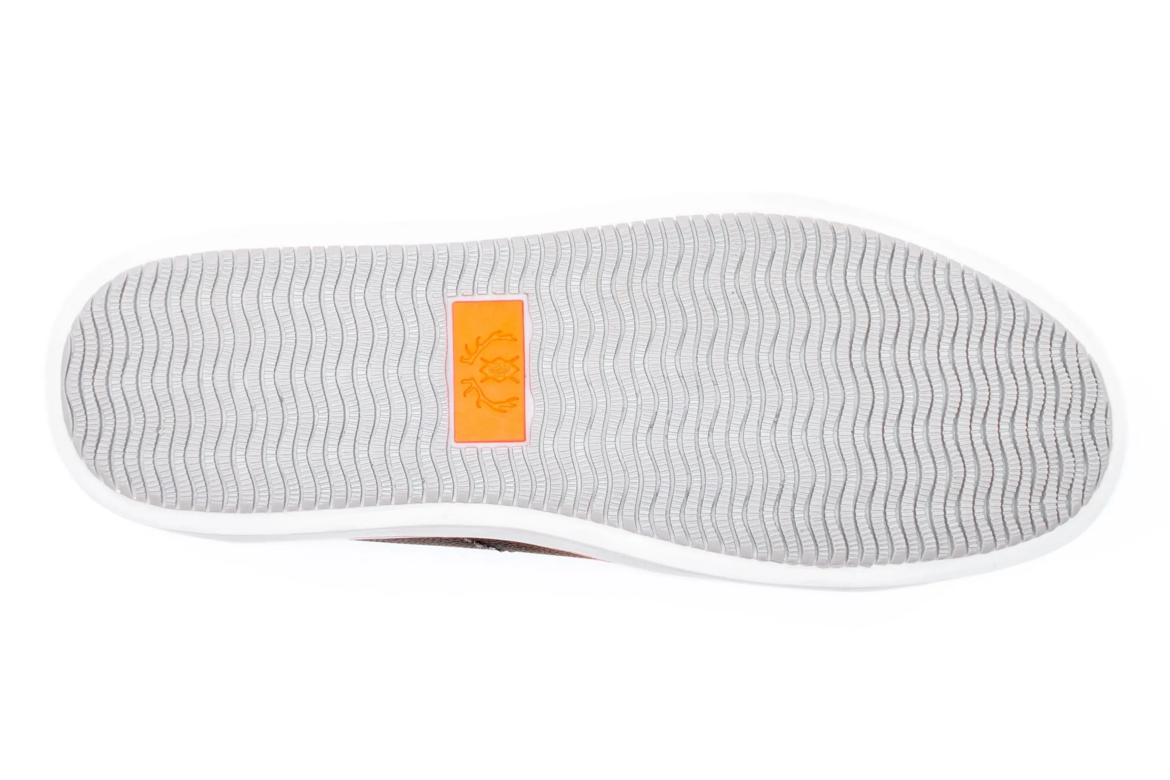 Cameron Hand Buffed Pebble Grain Leather Sneakers