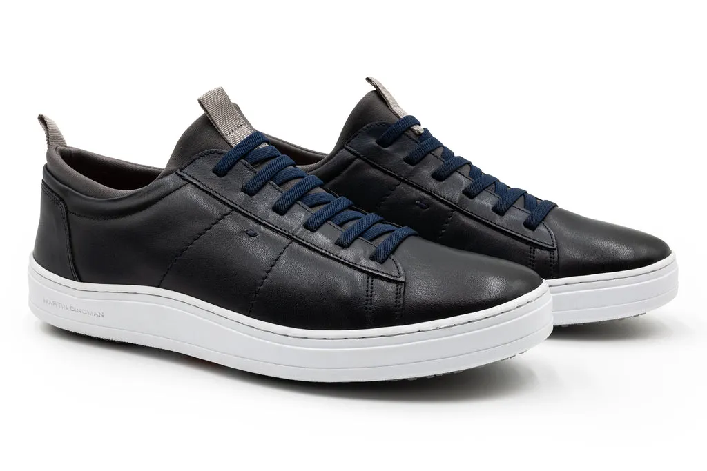 Cameron Hand Finished Sheep Skin Leather Sneakers