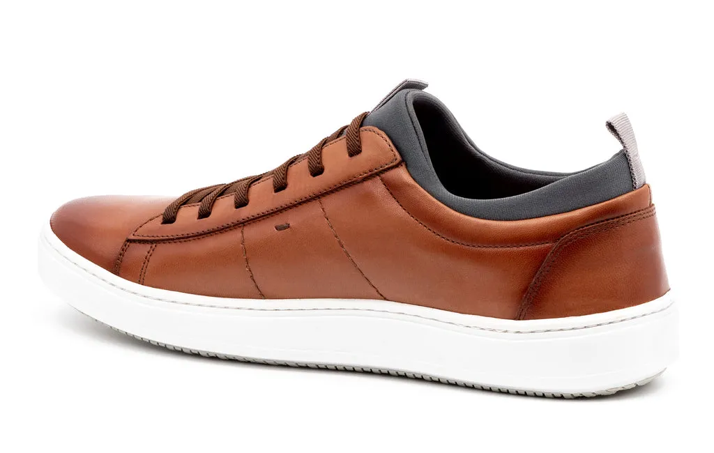 Cameron Hand Finished Sheep Skin Leather Sneakers