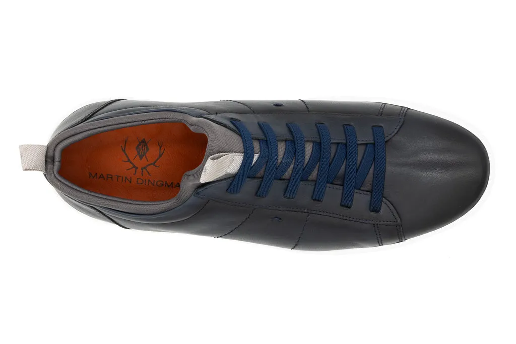 Cameron Hand Finished Sheep Skin Leather Sneakers