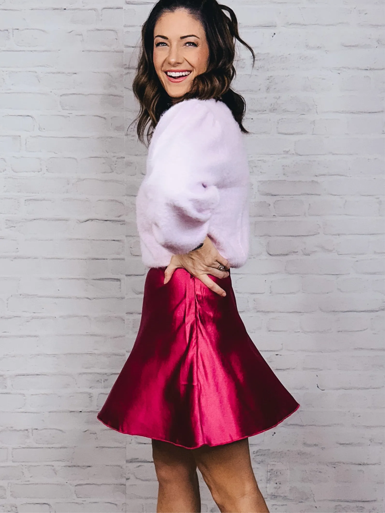 Candy Button Skirt