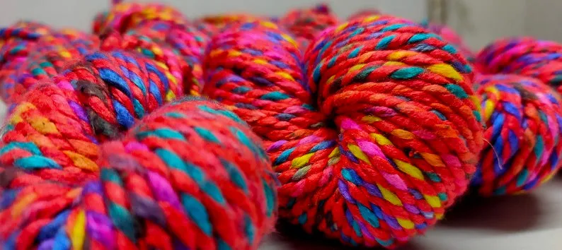 Candy Silk Yarn - Scarlet