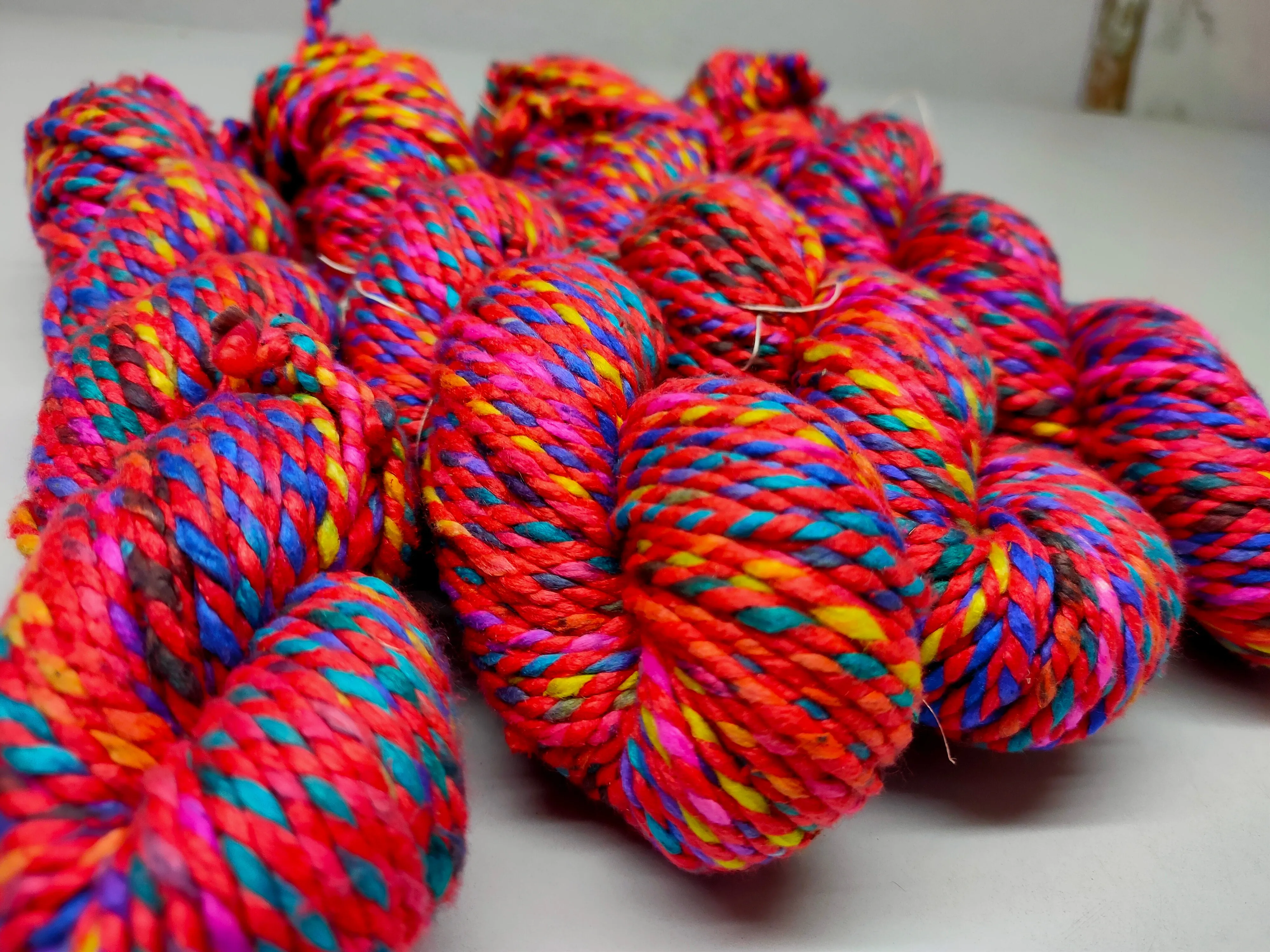 Candy Silk Yarn - Scarlet