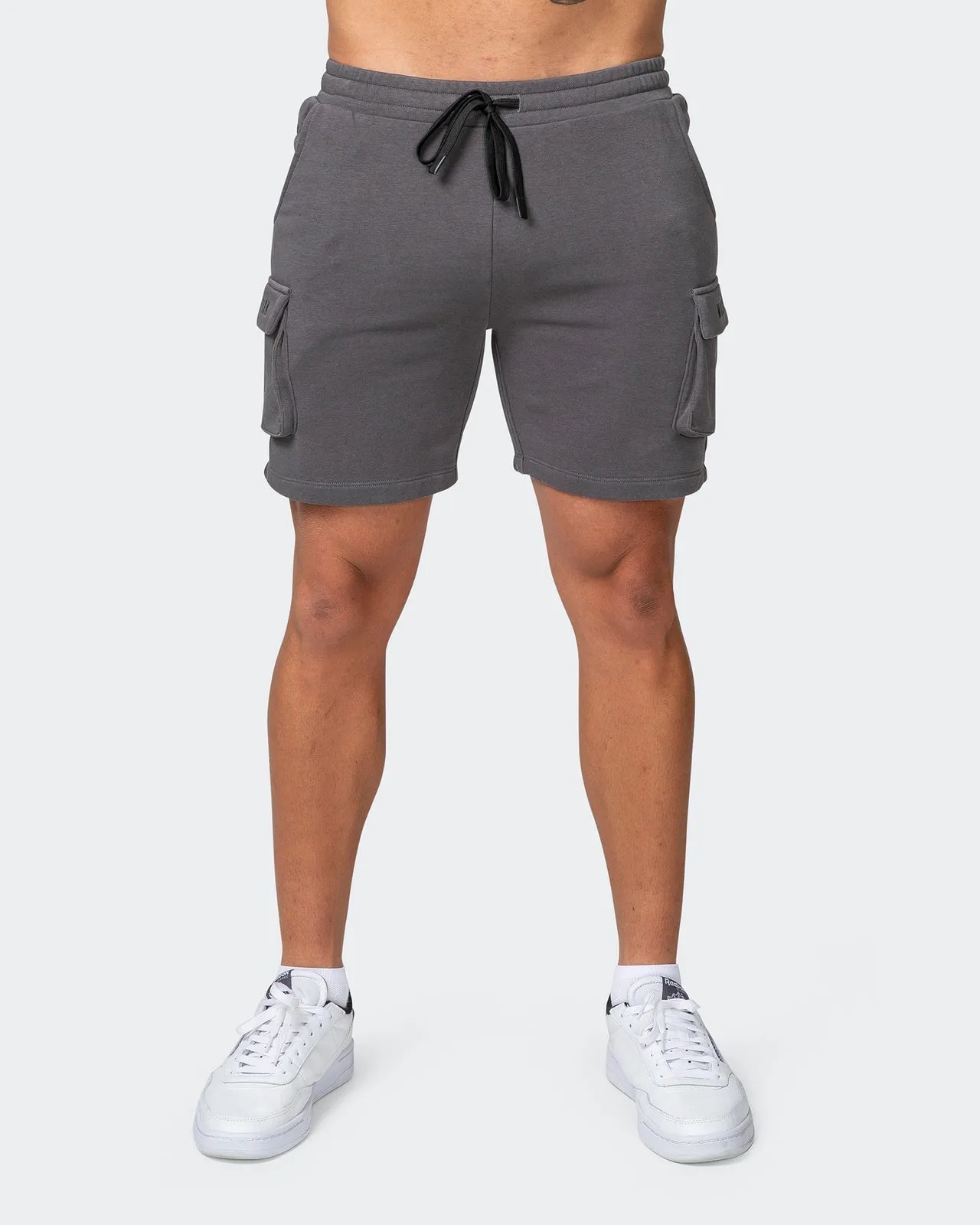 Cargo Vintage Shorts - Washed Charcoal