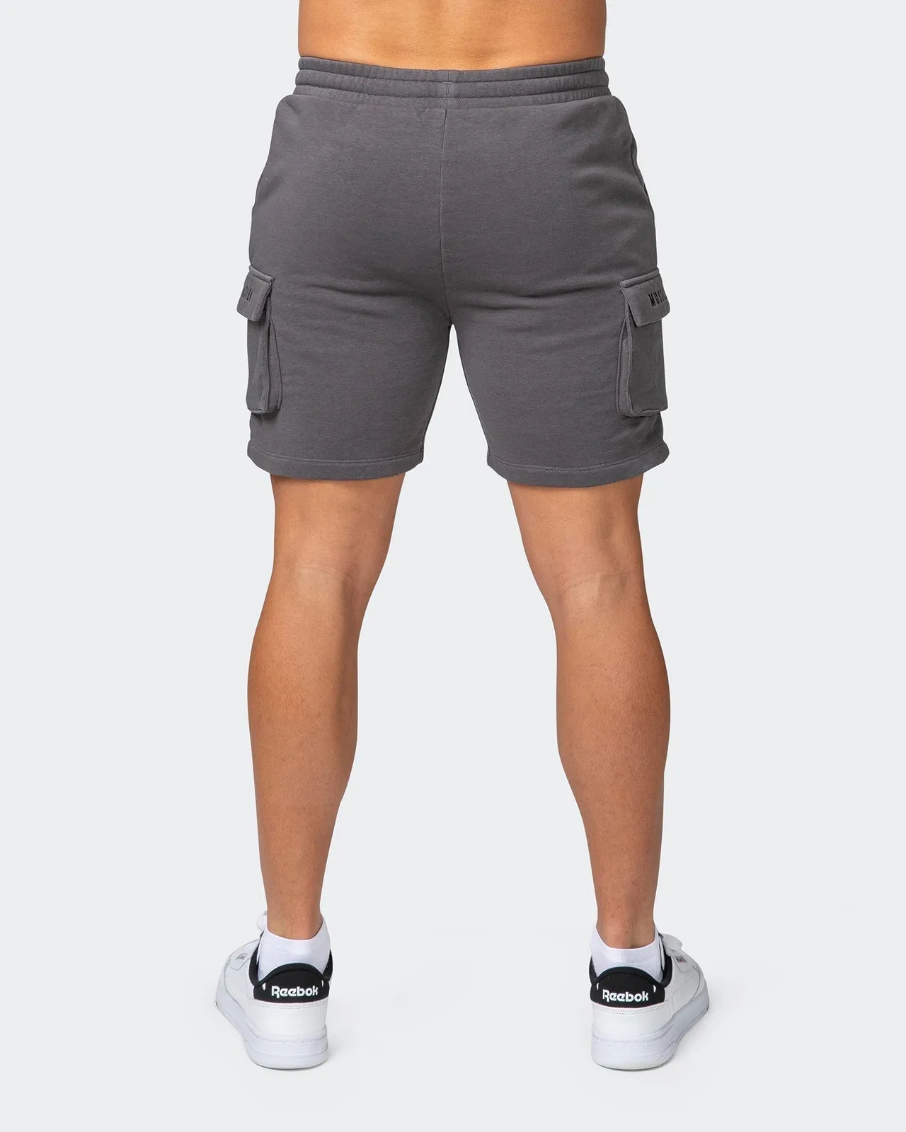 Cargo Vintage Shorts - Washed Charcoal