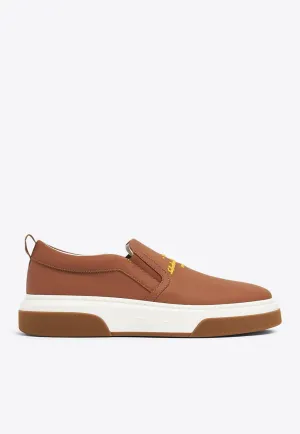 Cassina Leather Slip-On Sneakers