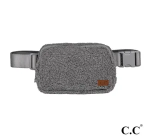 C.C LIGHT GREY SHEPRA FANNY PACK / SLING BAG