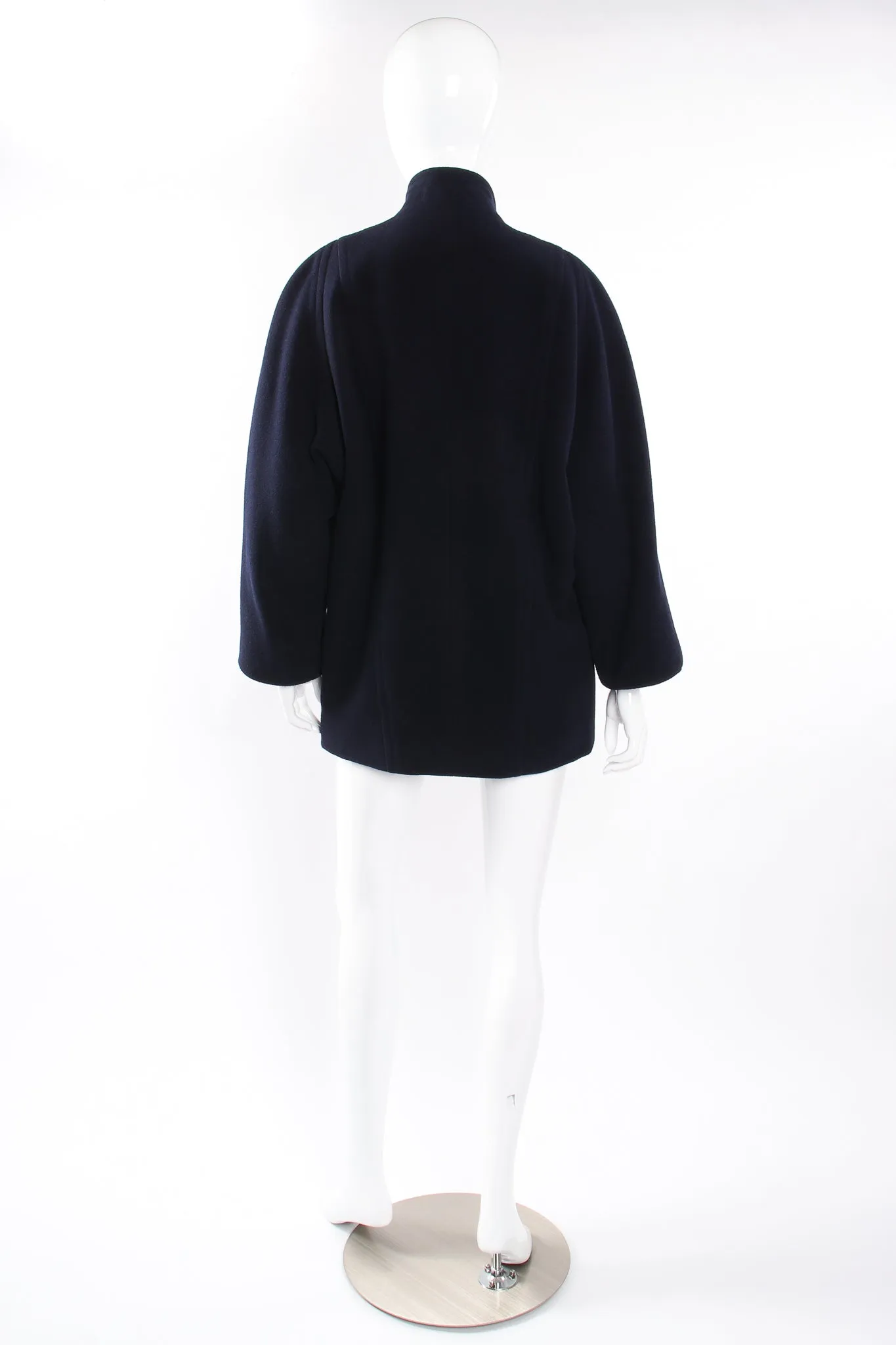 Chain Fob Cocoon Coat