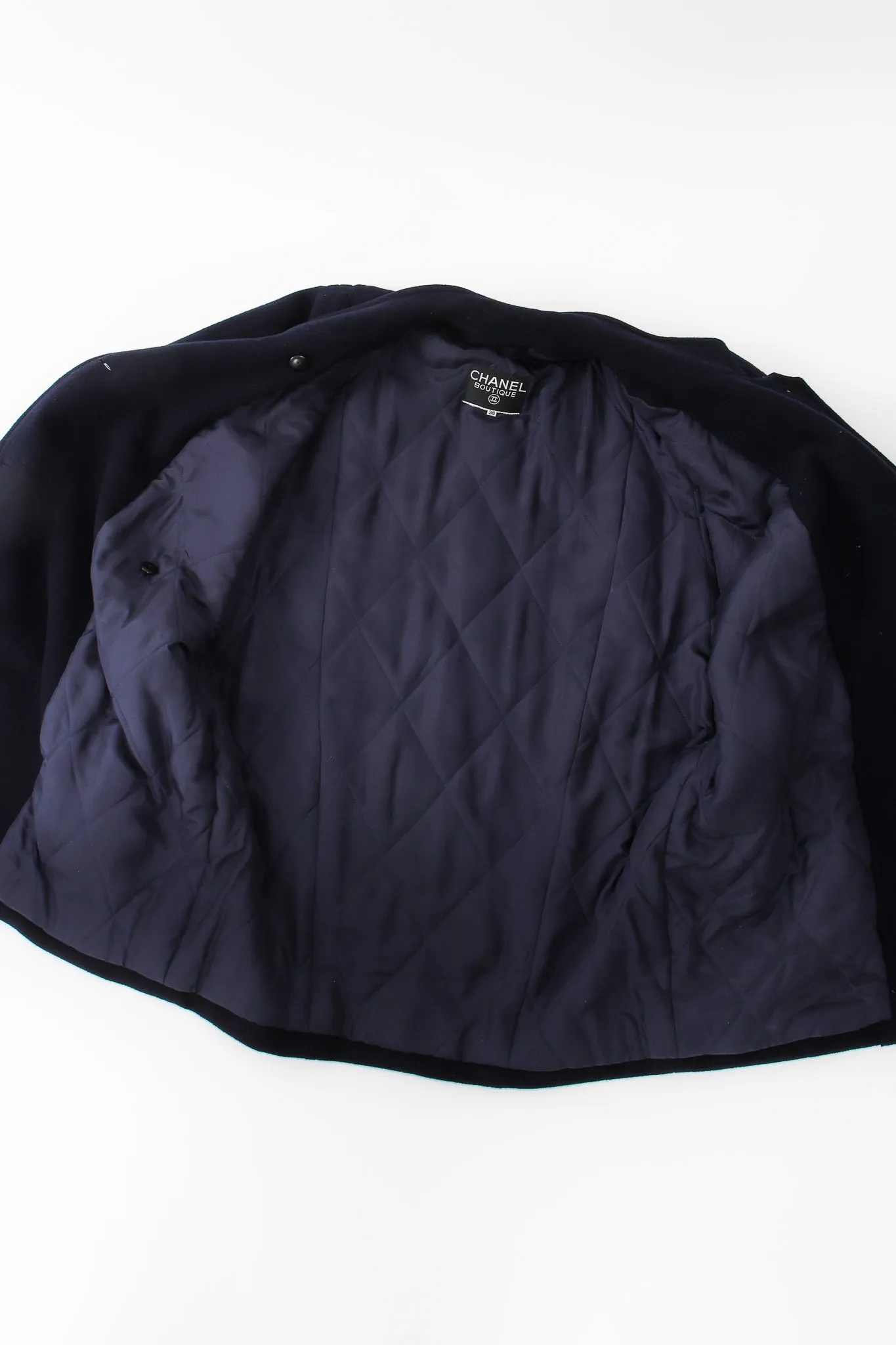 Chain Fob Cocoon Coat