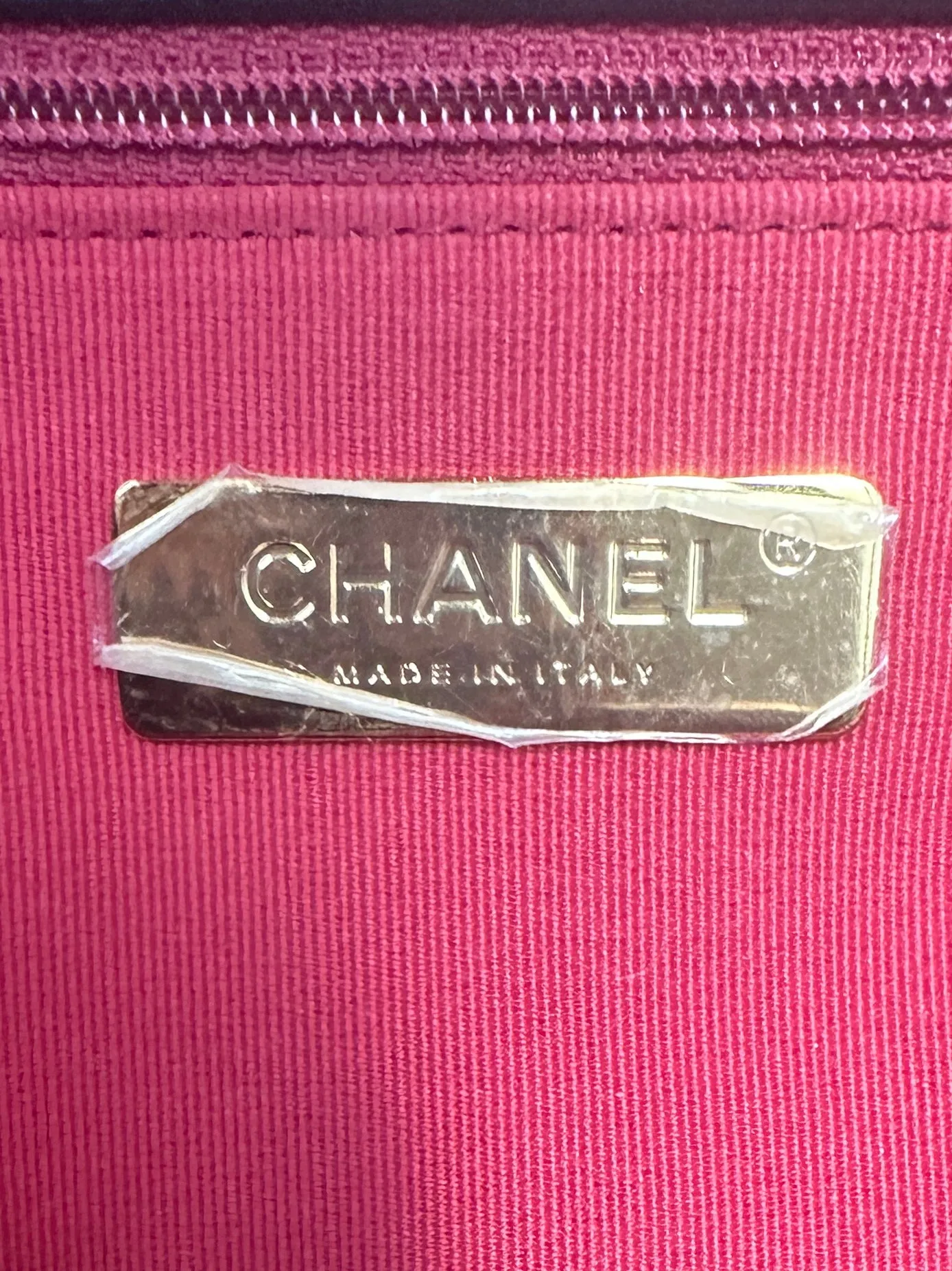 Chanel 2023 Black Lambskin Quilted Medium 19 Bag