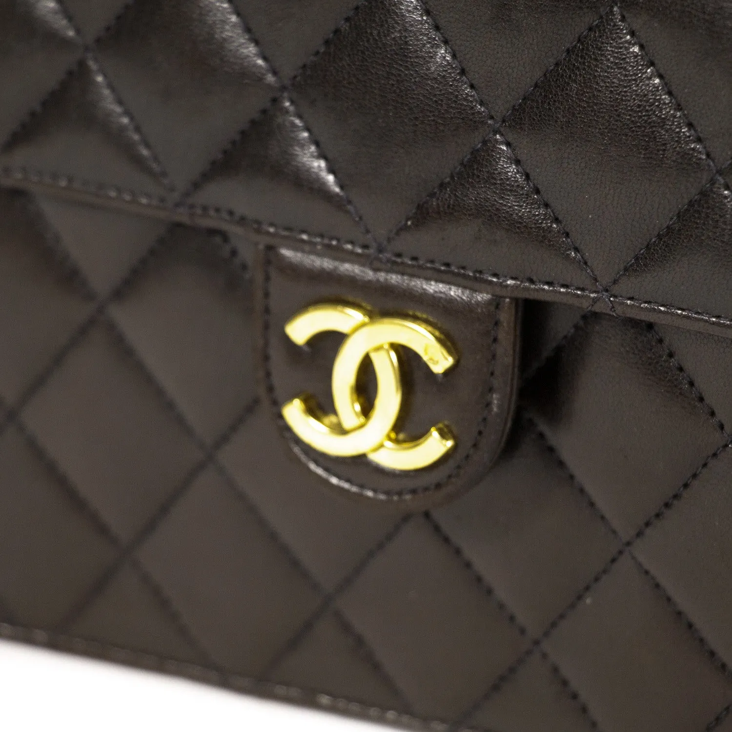 Chanel Black Chain Quilted Bag