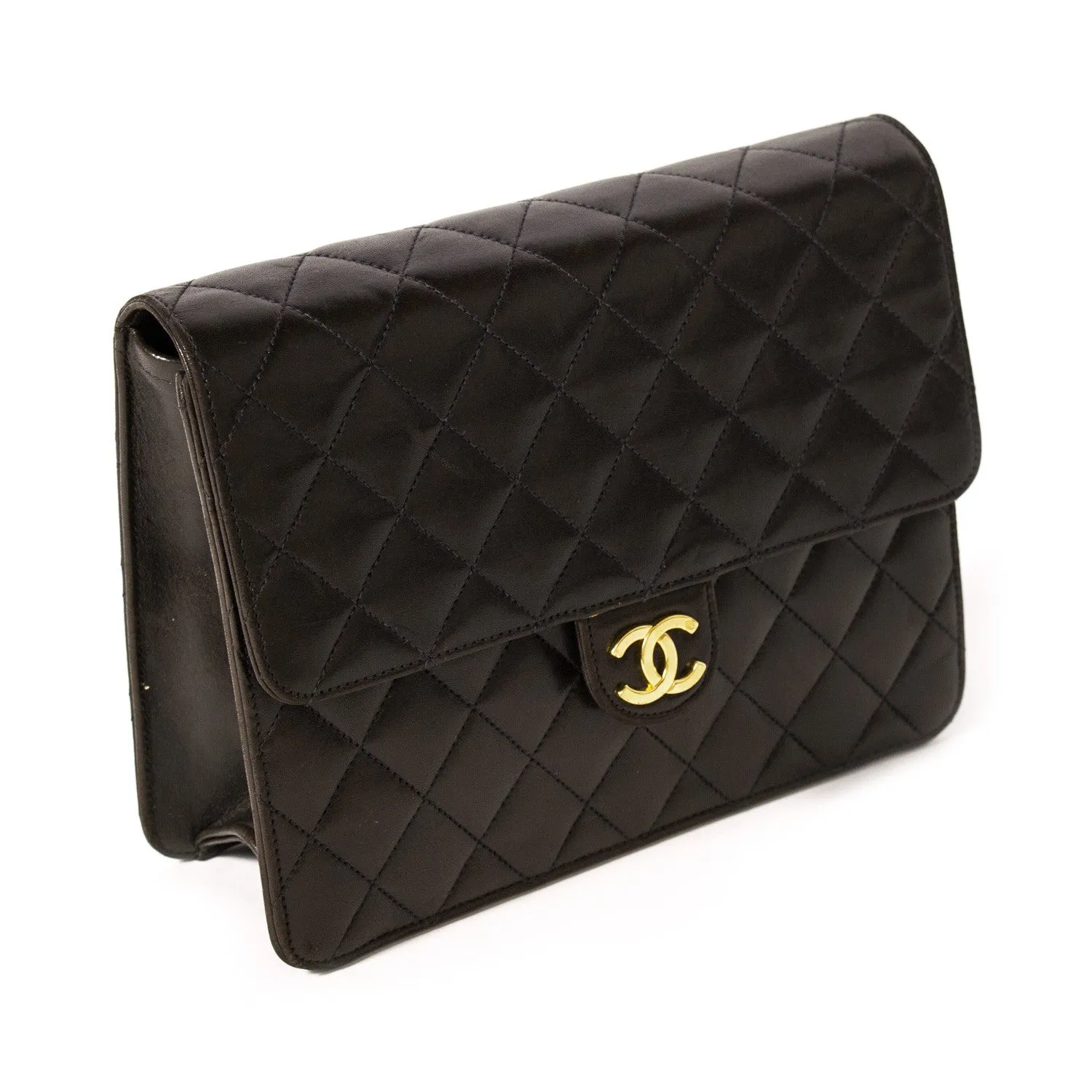 Chanel Black Chain Quilted Bag