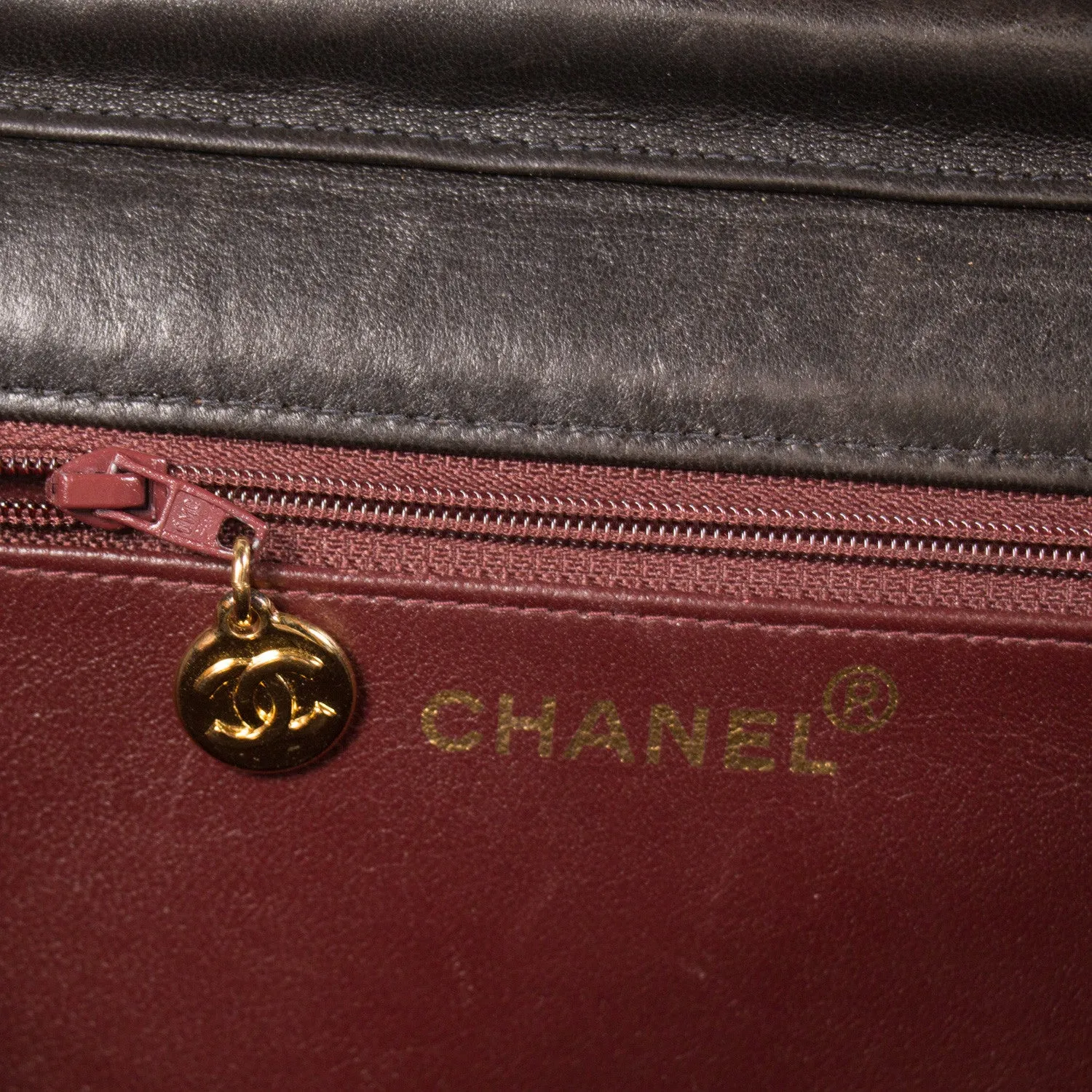 Chanel Black Chain Quilted Bag