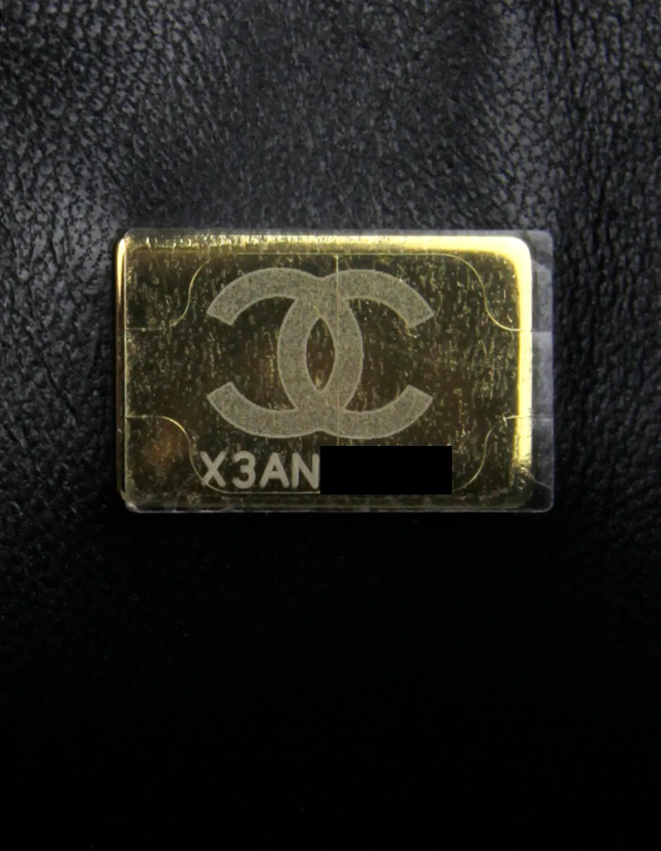 Chanel Black Lambskin Double Flap Small Classic Bag w/ RHW