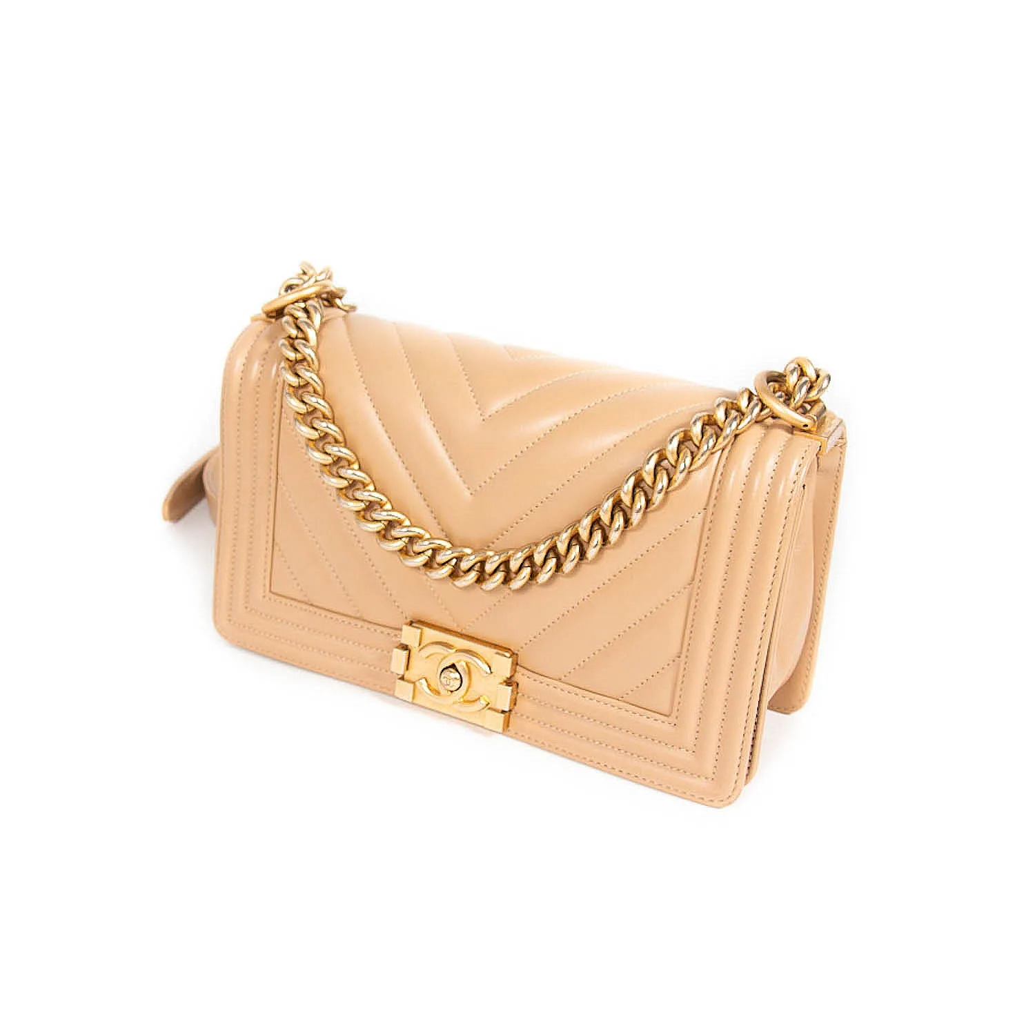 Chanel Boy Chevron Medium Flap Bag