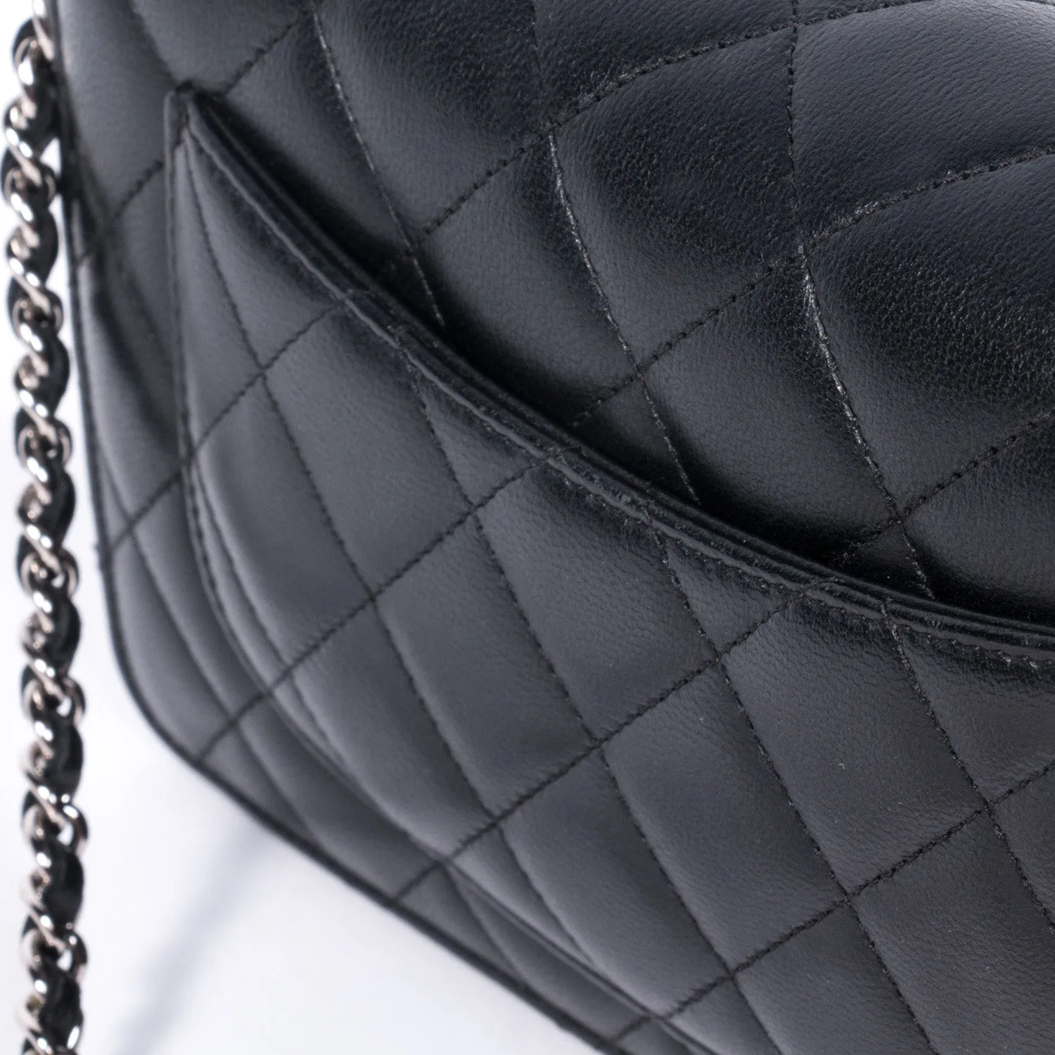 Chanel Quilted Chain Wallet