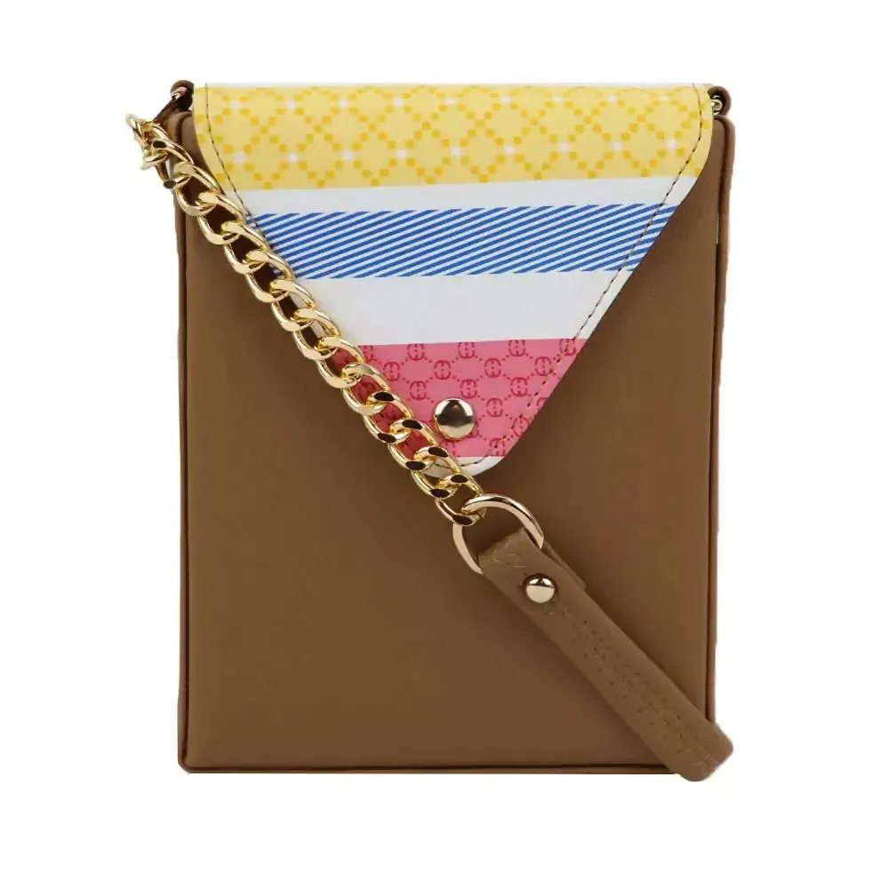 Chic on the Go: The Leather Sling Style (MultiColors)