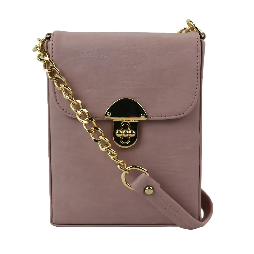 Chic on the Go: The Leather Sling Style (MultiColors)