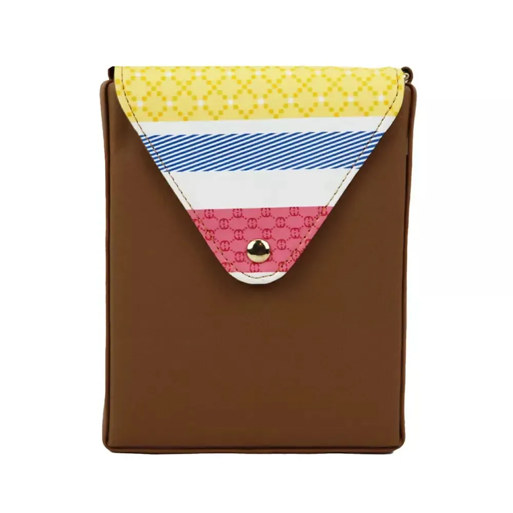 Chic on the Go: The Leather Sling Style (MultiColors)