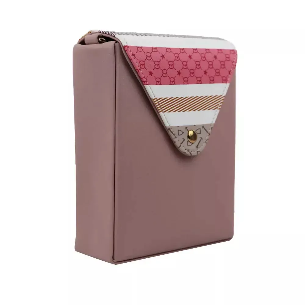 Chic on the Go: The Leather Sling Style (MultiColors)