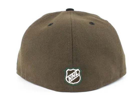 Chicago Blackhawks New Era 59Fifty Fitted Hat (Beef and Broccoli Gray Under Brim)