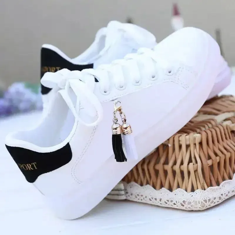 ChicVenture Women's Casual White Running Sneakers