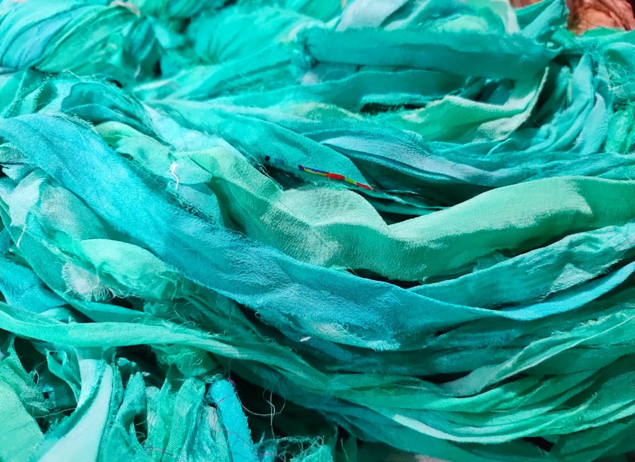 Chiffon Ribbon - Turquoise Green