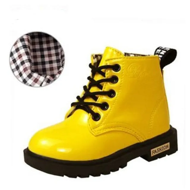 Children Martin Boots Waterproof
