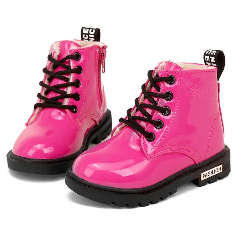 Children Martin Boots Waterproof