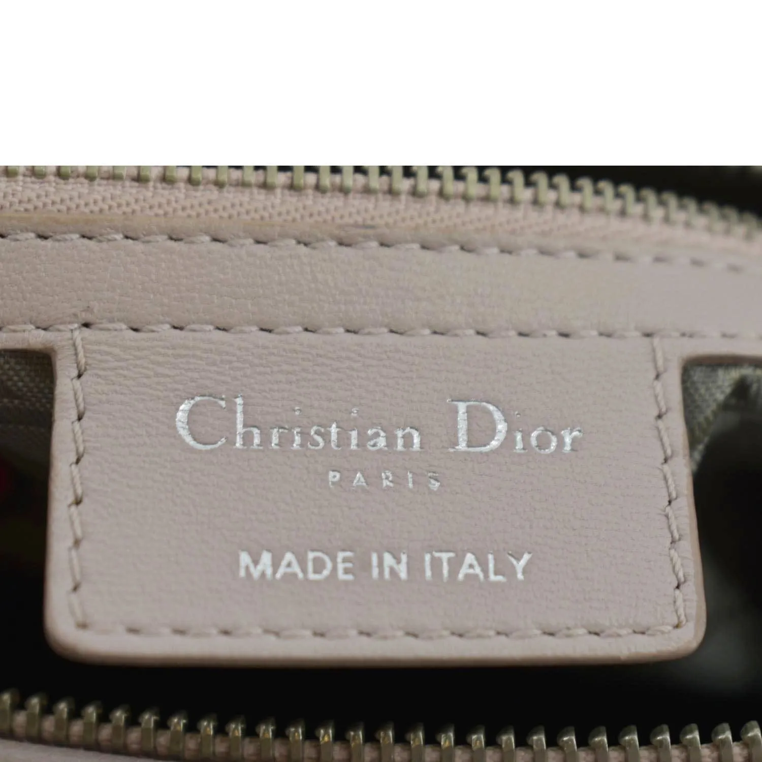 CHRISTIAN DIOR Lady Dior Large Quilted Leather Shoulder Bag Pink
