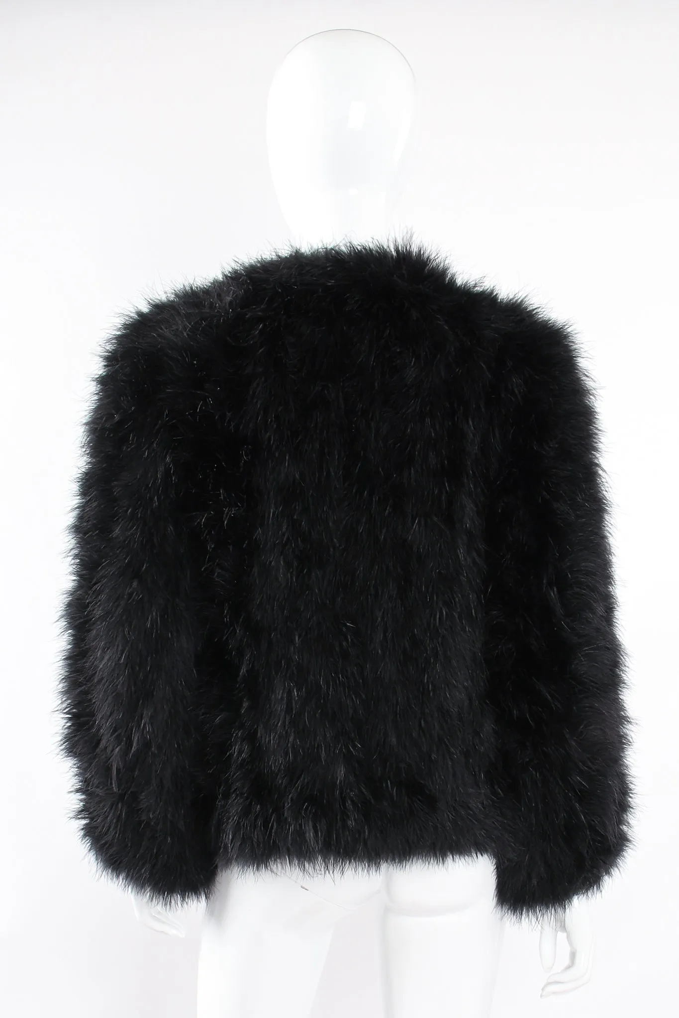 Chubby Marabou Feather Jacket