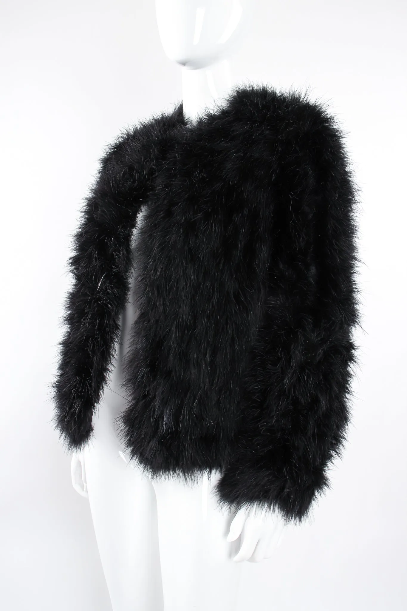 Chubby Marabou Feather Jacket