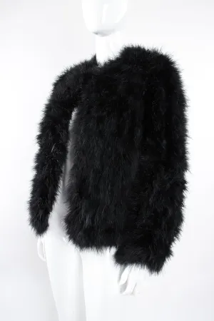 Chubby Marabou Feather Jacket