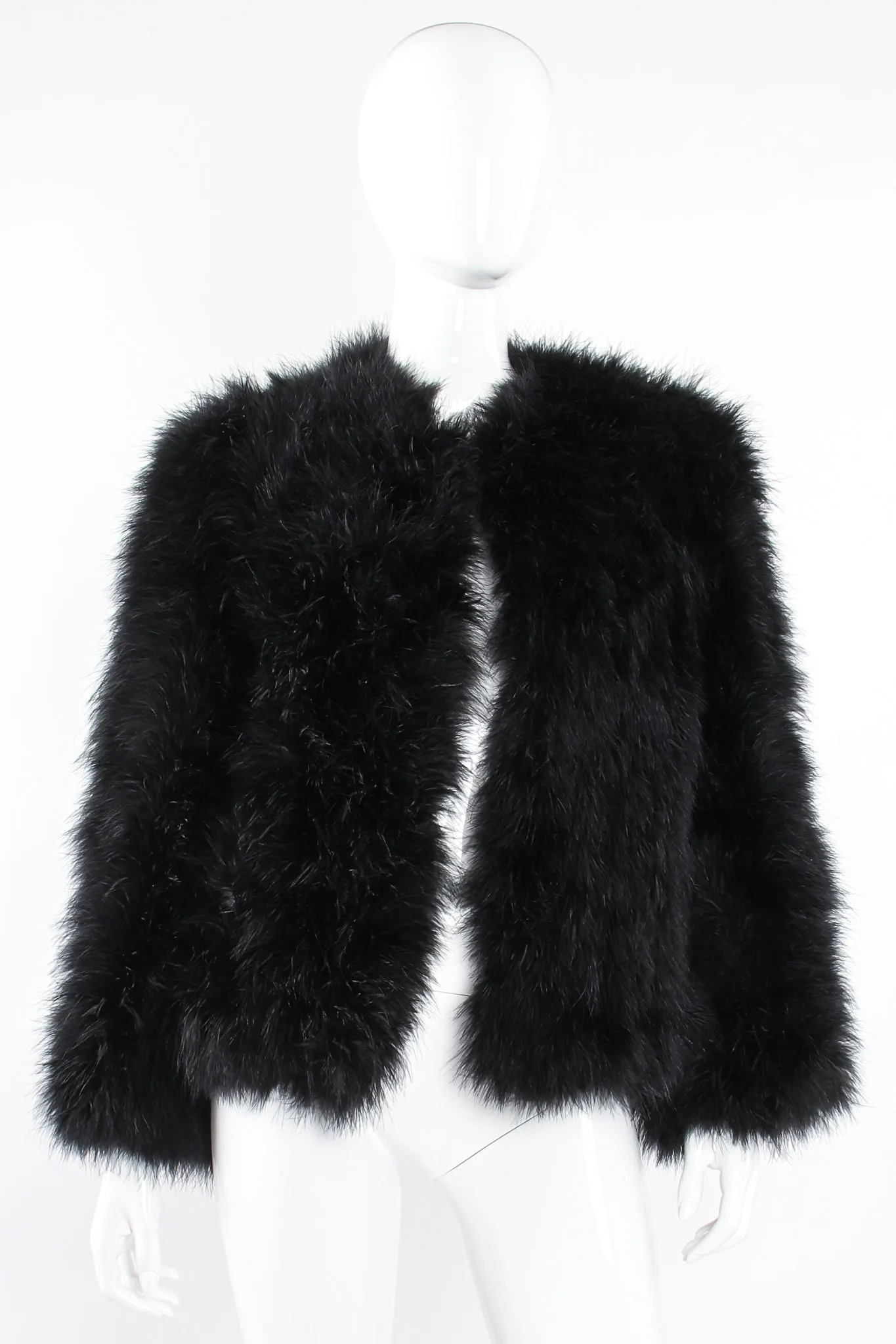 Chubby Marabou Feather Jacket