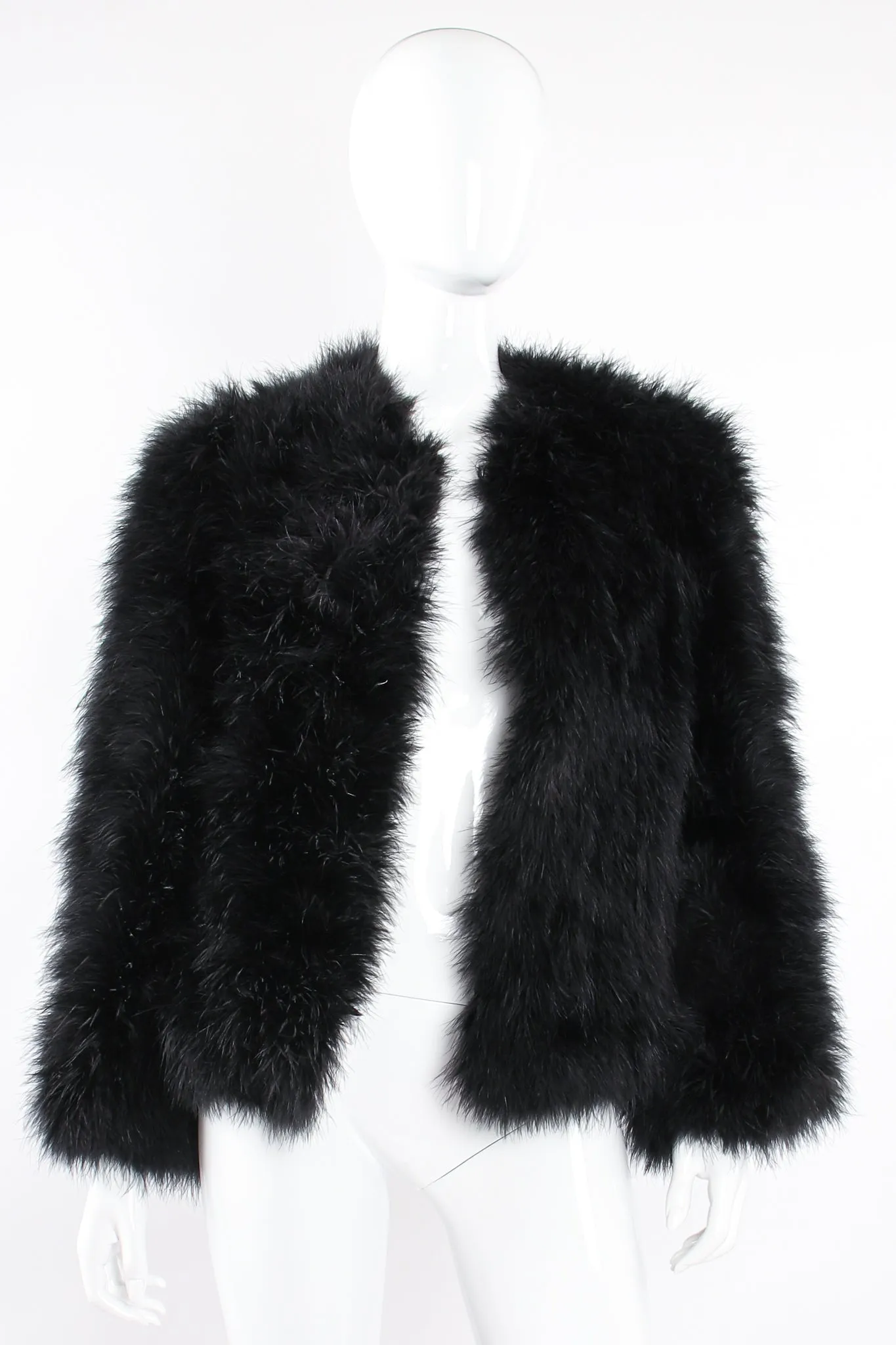 Chubby Marabou Feather Jacket