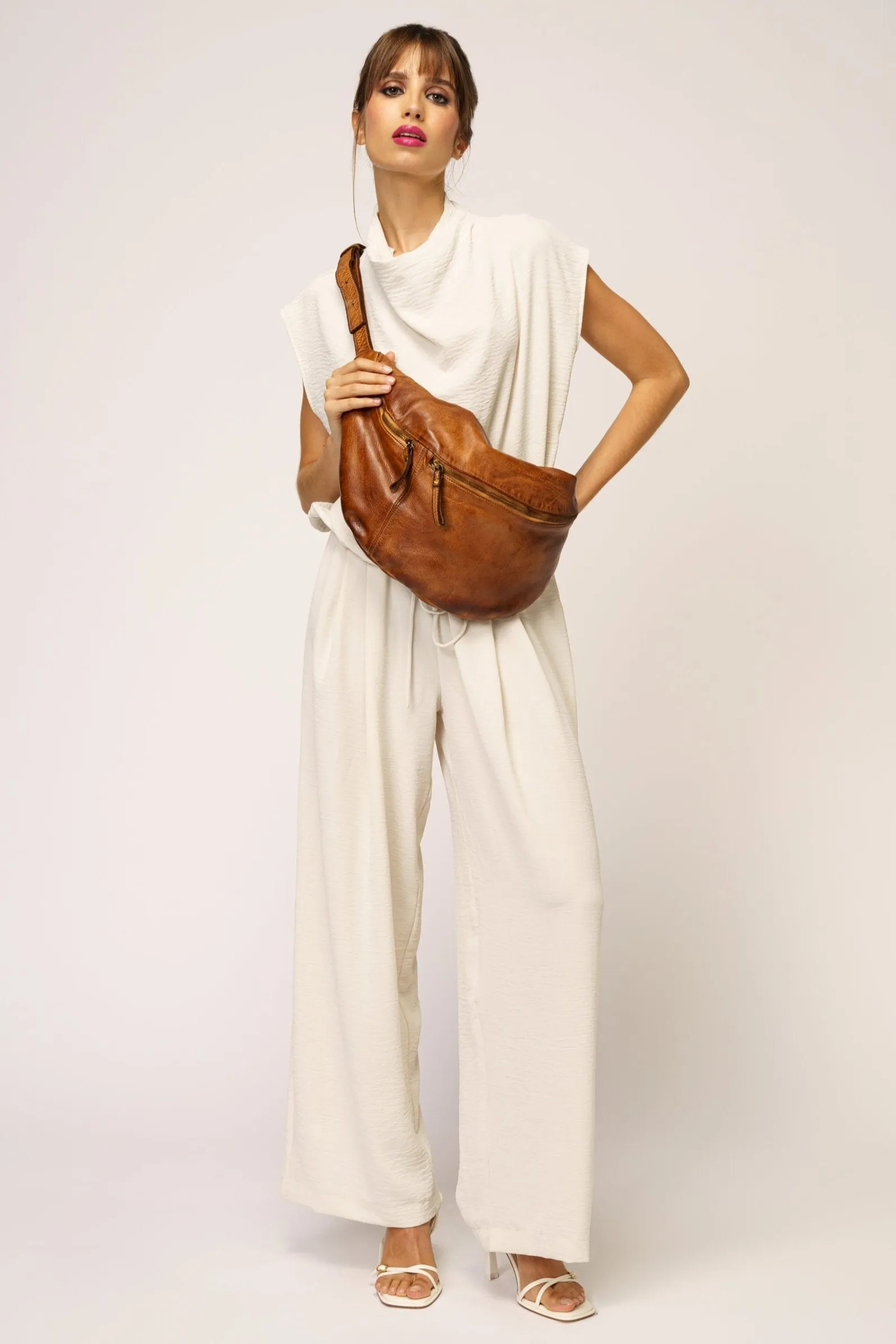 City Sling & Belt Bag  - Cognac Rocks  (sign up for restock alerts)
