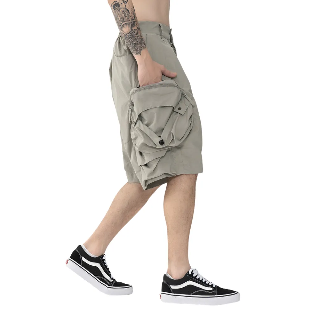 Cityboy Solid Color Cargo Shorts