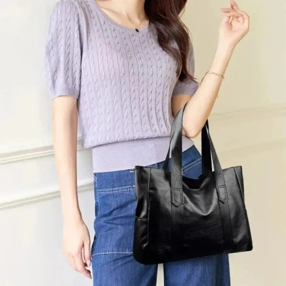 Claire’s Minimalist Luxe | Soft Shoulder Bag