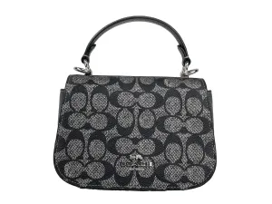 COACH Lysa Top Handle Bag Crossbody Gun Metal