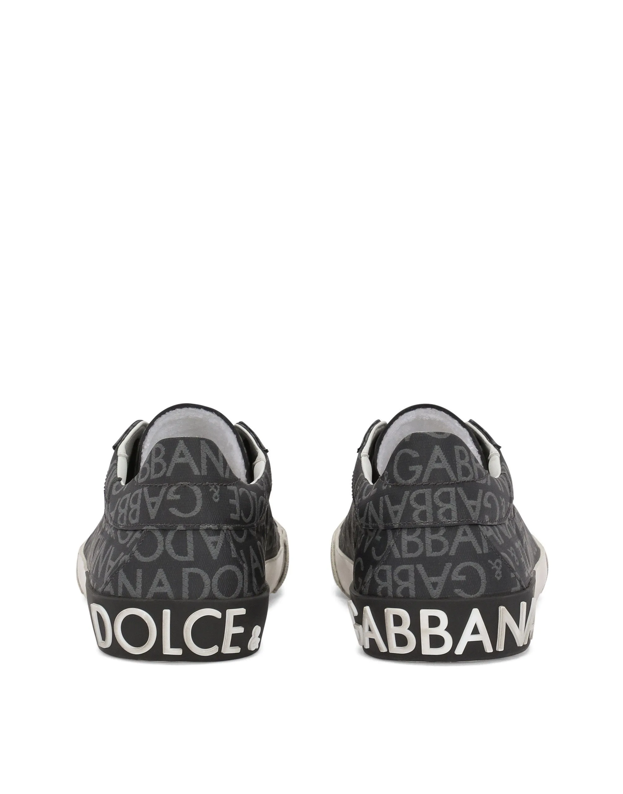 Coated jacquard Portofino Vintage sneakers