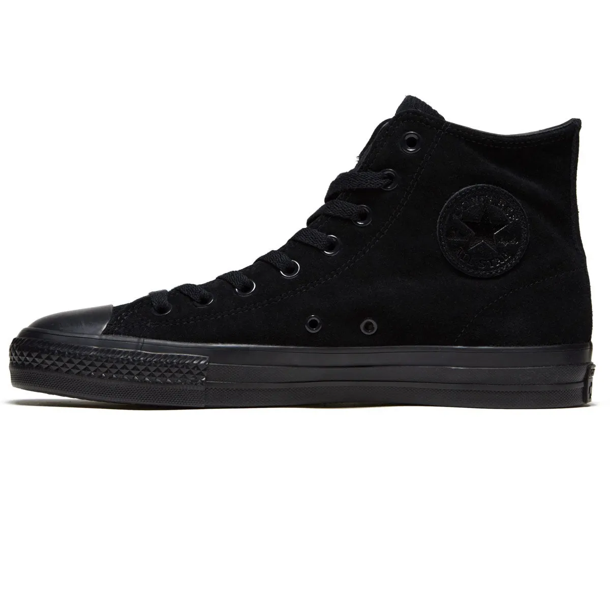 Cons CTAS Pro Hi (All Black Suede)