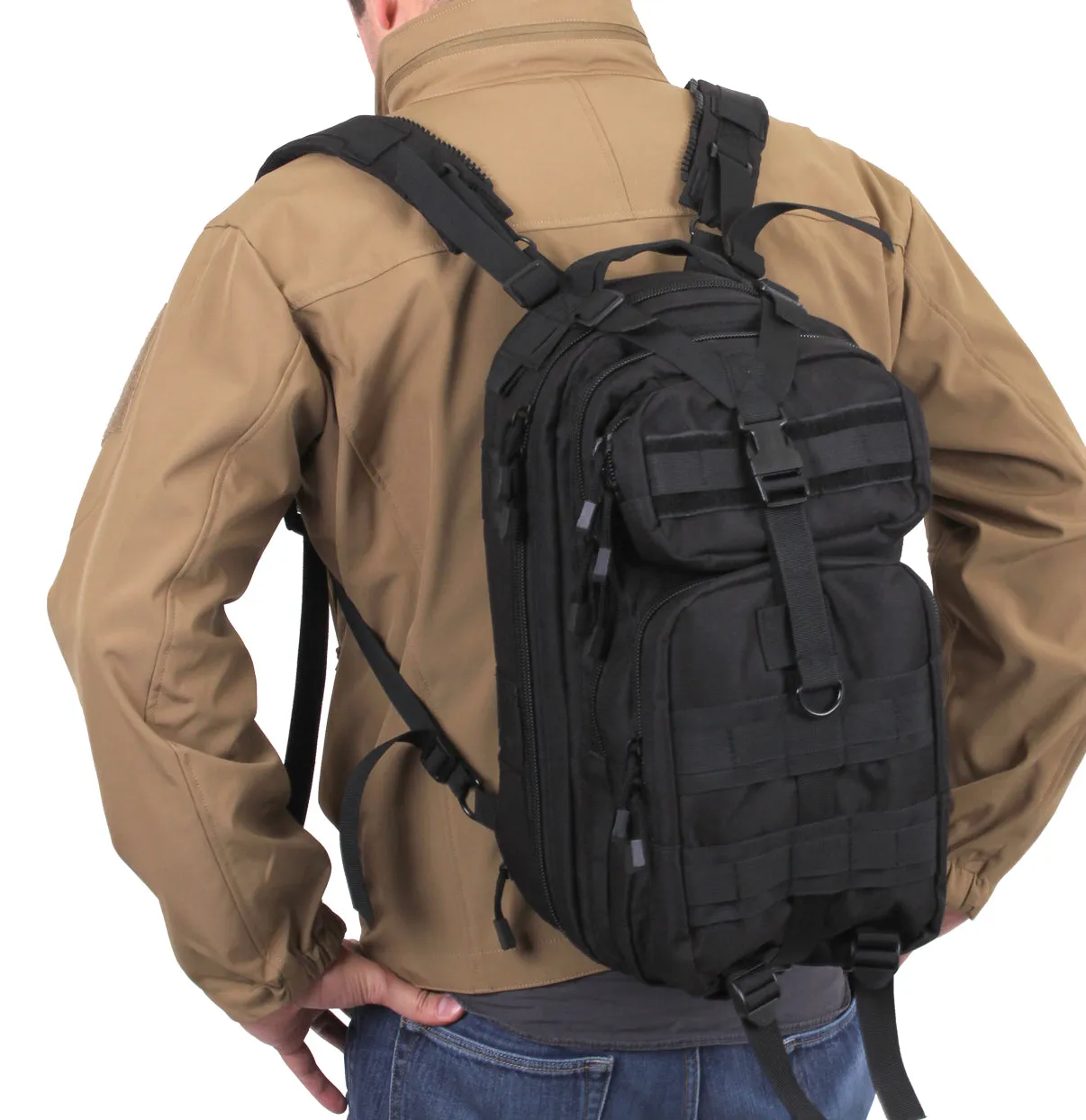 Convertible Medium Transport Pack - Black