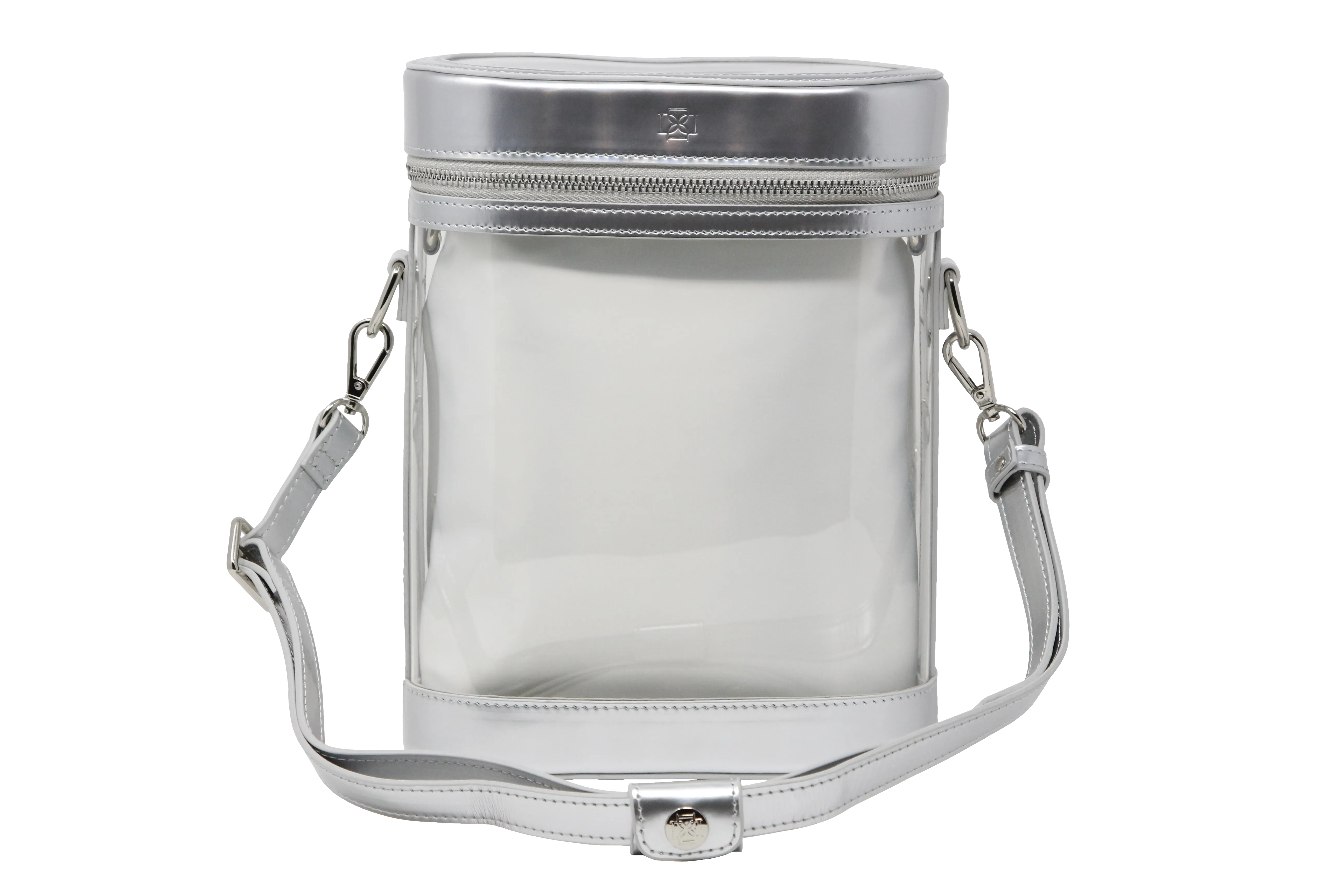 Convertible (Silver Holographic Leather, Platinum Liner) - Buy with Prime