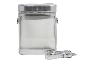Convertible (Silver Holographic Leather, Platinum Liner) - Buy with Prime